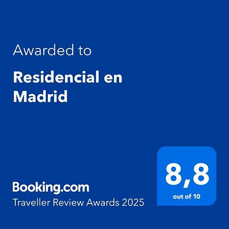 Residencial En Madrid Alquiler De Corta Estancia No Turistico Exterior photo